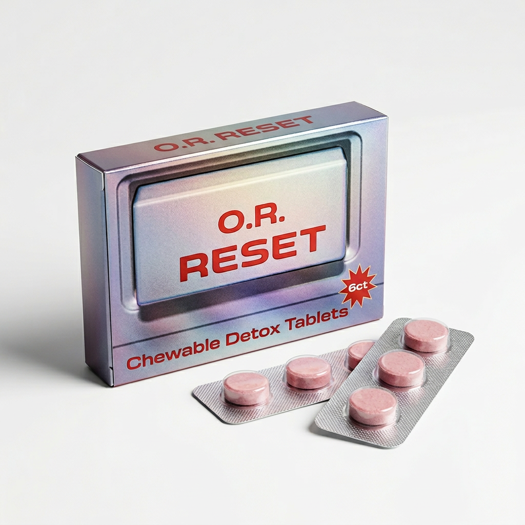 O.R. Reset™ 10-Box Sleeve — sixty pre-measured tablets